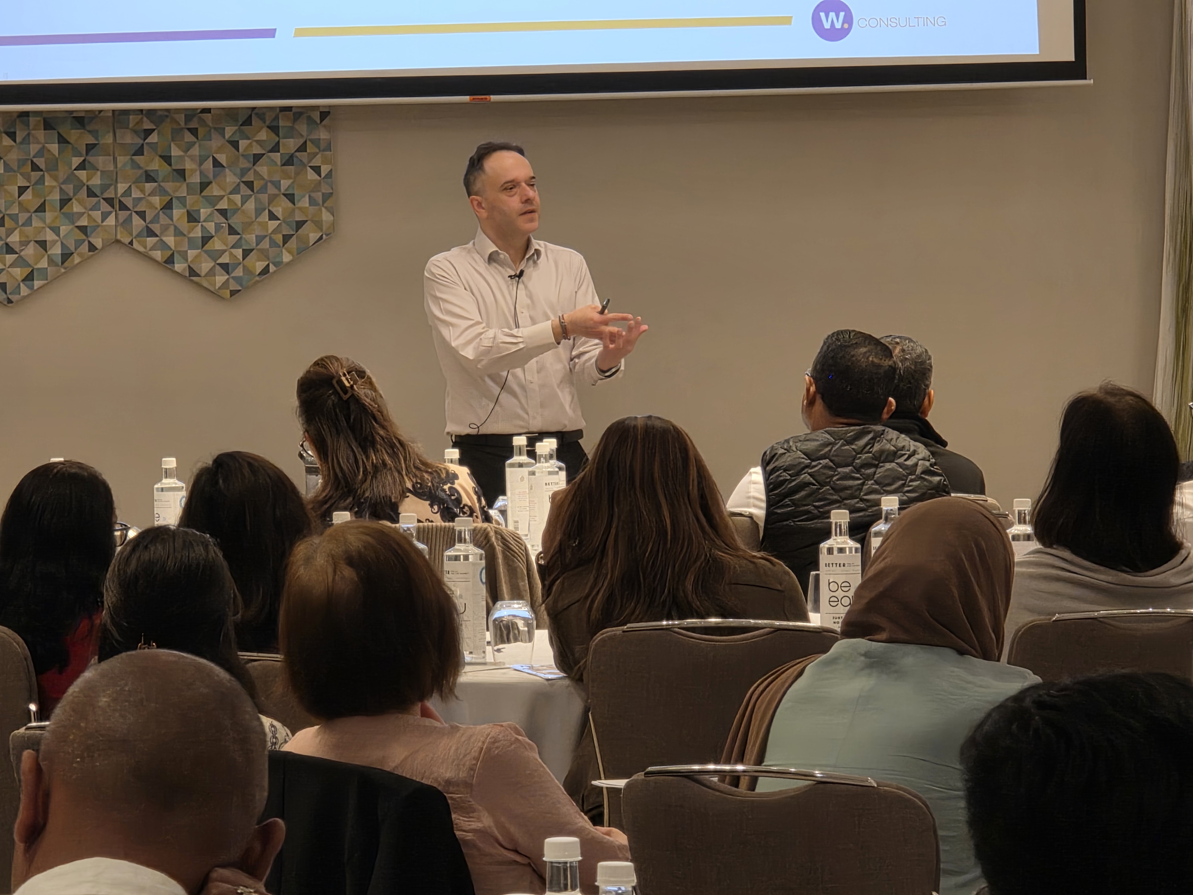 Delegates in a CPD training session